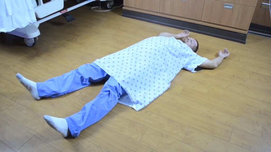 Supine Patient Fall